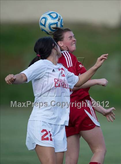 Thumbnail 3 in St. Stephens at Charlotte Catholic (NCHSAA 3A Semifinal) photogallery.