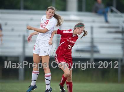 Thumbnail 2 in St. Stephens at Charlotte Catholic (NCHSAA 3A Semifinal) photogallery.