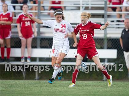 Thumbnail 2 in St. Stephens at Charlotte Catholic (NCHSAA 3A Semifinal) photogallery.