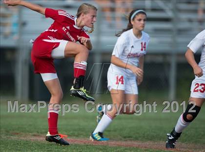 Thumbnail 3 in St. Stephens at Charlotte Catholic (NCHSAA 3A Semifinal) photogallery.