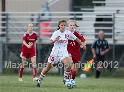 Thumbnail 3 in St. Stephens at Charlotte Catholic (NCHSAA 3A Semifinal) photogallery.
