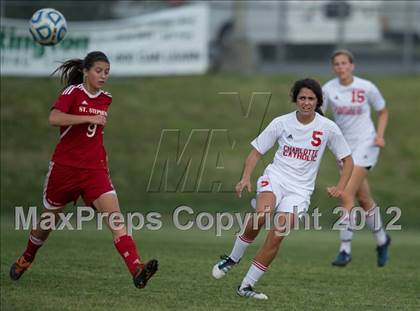 Thumbnail 3 in St. Stephens at Charlotte Catholic (NCHSAA 3A Semifinal) photogallery.