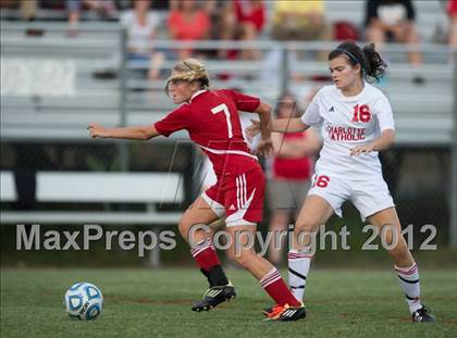 Thumbnail 3 in St. Stephens at Charlotte Catholic (NCHSAA 3A Semifinal) photogallery.
