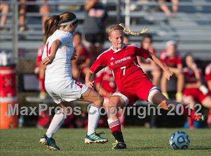 Thumbnail 1 in St. Stephens at Charlotte Catholic (NCHSAA 3A Semifinal) photogallery.