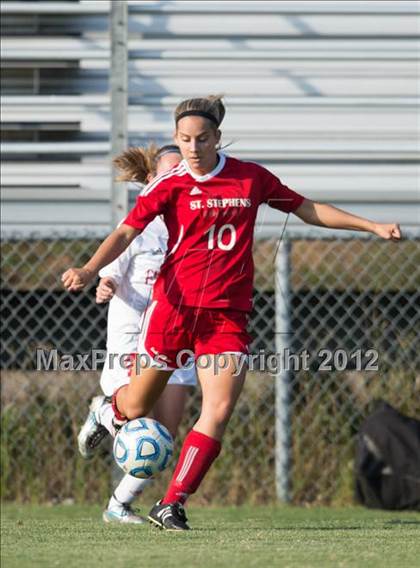 Thumbnail 1 in St. Stephens at Charlotte Catholic (NCHSAA 3A Semifinal) photogallery.