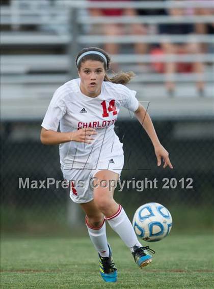 Thumbnail 2 in St. Stephens at Charlotte Catholic (NCHSAA 3A Semifinal) photogallery.