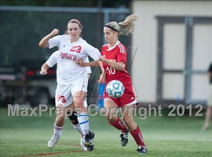 Thumbnail 2 in St. Stephens at Charlotte Catholic (NCHSAA 3A Semifinal) photogallery.