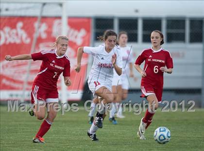 Thumbnail 2 in St. Stephens at Charlotte Catholic (NCHSAA 3A Semifinal) photogallery.