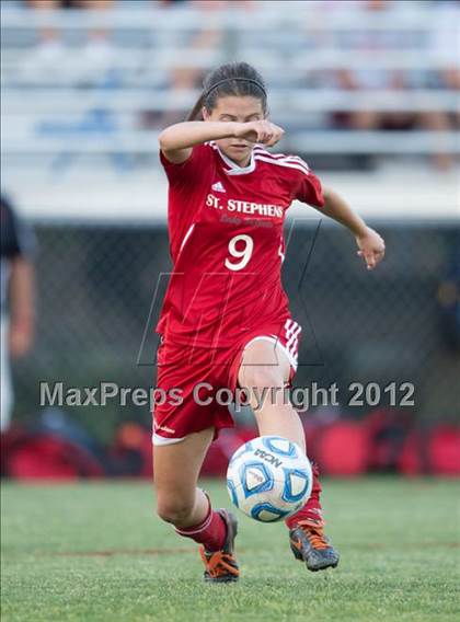 Thumbnail 3 in St. Stephens at Charlotte Catholic (NCHSAA 3A Semifinal) photogallery.
