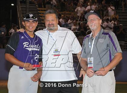Thumbnail 3 in Woodcrest Christian vs. Cantwell-Sacred Heart (CIF-SS D5 Final) photogallery.