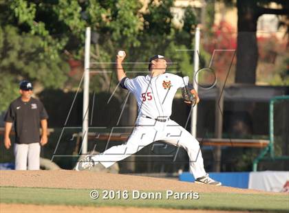 Thumbnail 1 in Woodcrest Christian vs. Cantwell-Sacred Heart (CIF-SS D5 Final) photogallery.