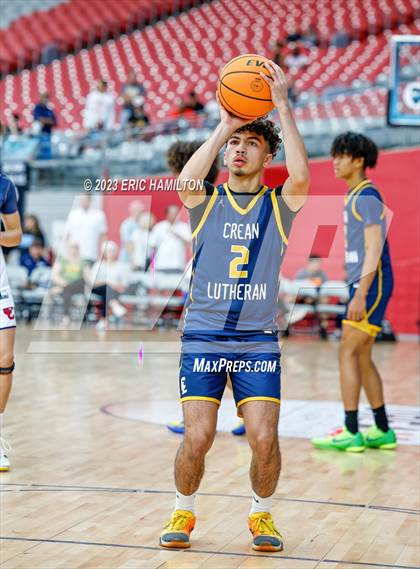 Thumbnail 2 in Crean Lutheran vs Centennial (Section 7 Tournament) photogallery.