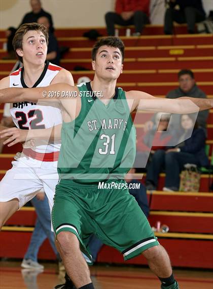 Thumbnail 3 in St. Mary's vs. Brophy College Prep (Fr. Barry Christmas Classic) photogallery.