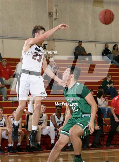 Thumbnail 3 in St. Mary's vs. Brophy College Prep (Fr. Barry Christmas Classic) photogallery.