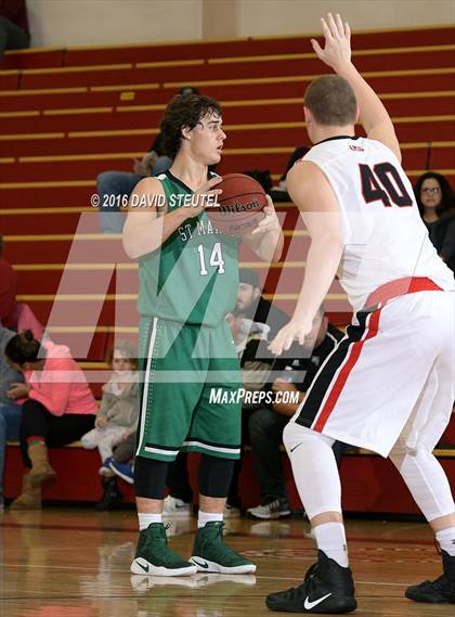Thumbnail 1 in St. Mary's vs. Brophy College Prep (Fr. Barry Christmas Classic) photogallery.
