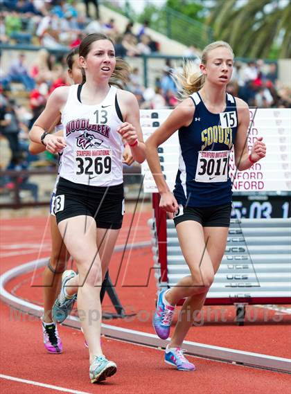 Thumbnail 2 in Stanford Invitational 3000m photogallery.
