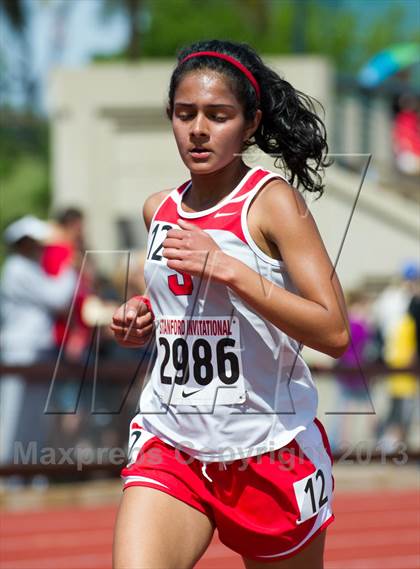 Thumbnail 1 in Stanford Invitational 3000m photogallery.