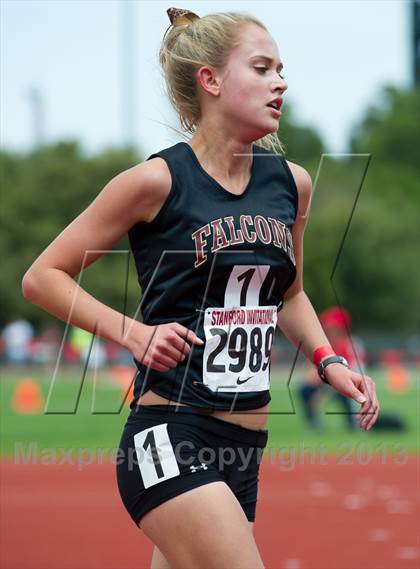 Thumbnail 2 in Stanford Invitational 3000m photogallery.