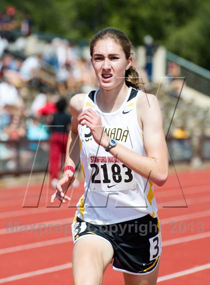 Thumbnail 3 in Stanford Invitational 3000m photogallery.