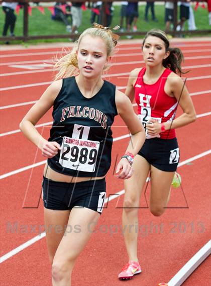 Thumbnail 1 in Stanford Invitational 3000m photogallery.