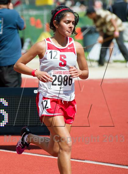 Thumbnail 1 in Stanford Invitational 3000m photogallery.