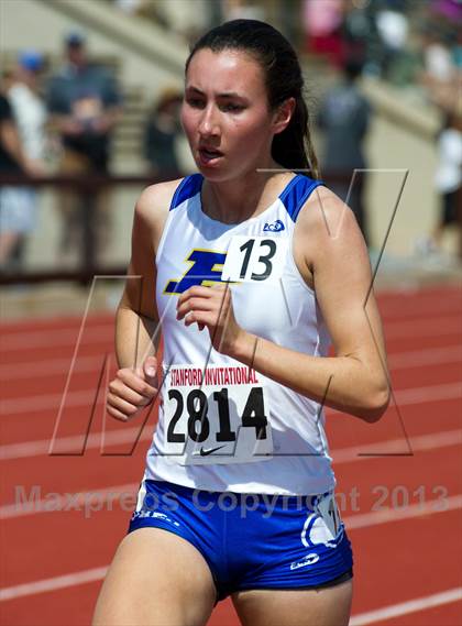Thumbnail 2 in Stanford Invitational 3000m photogallery.