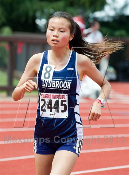 Thumbnail 2 in Stanford Invitational 3000m photogallery.