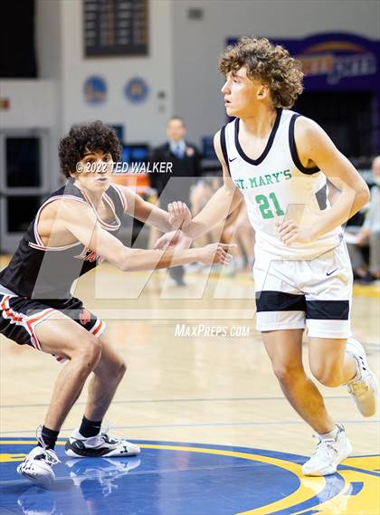 Thumbnail 2 in Los Gatos vs. St. Mary's (Aptos - SC Warriors NorCal Tournament) photogallery.