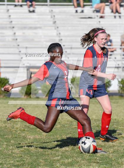 Thumbnail 2 in Mountain Island Charter @ Union Academy (NCHSAA 1A Regional Playoff) photogallery.