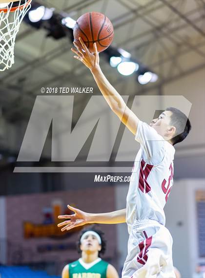 Thumbnail 2 in Lowell vs. Harbor (Aptos / S.C. Warriors NorCal Invitational) photogallery.
