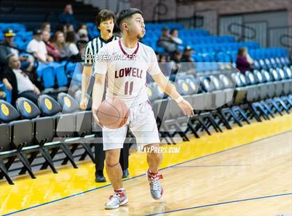 Thumbnail 2 in Lowell vs. Harbor (Aptos / S.C. Warriors NorCal Invitational) photogallery.