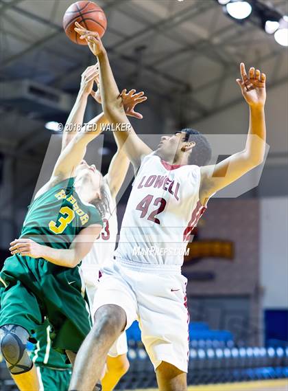 Thumbnail 1 in Lowell vs. Harbor (Aptos / S.C. Warriors NorCal Invitational) photogallery.