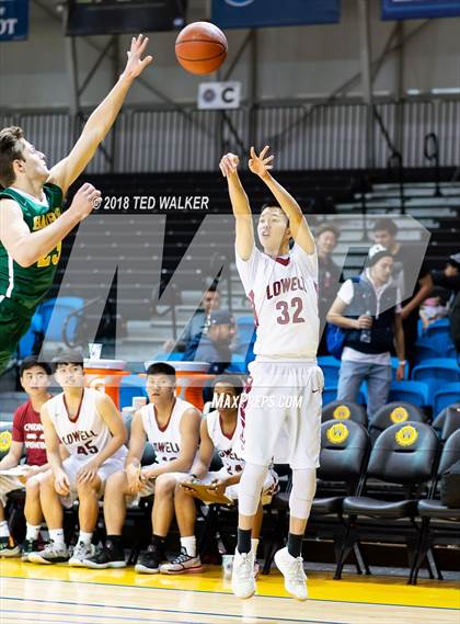 Thumbnail 1 in Lowell vs. Harbor (Aptos / S.C. Warriors NorCal Invitational) photogallery.