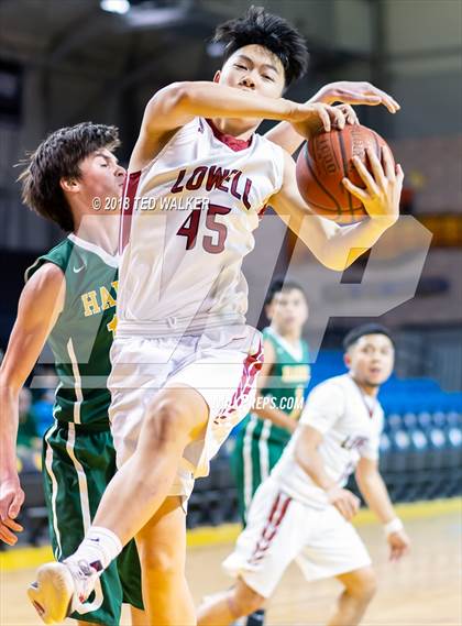 Thumbnail 3 in Lowell vs. Harbor (Aptos / S.C. Warriors NorCal Invitational) photogallery.