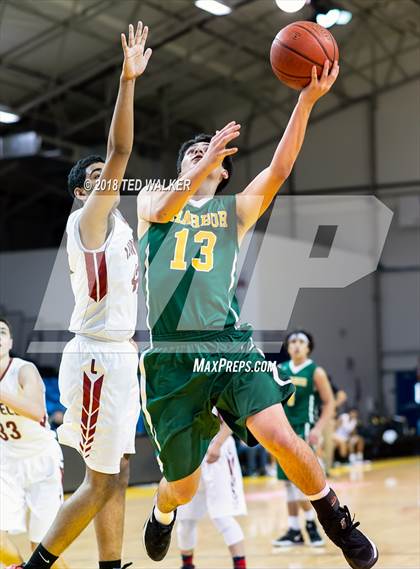 Thumbnail 3 in Lowell vs. Harbor (Aptos / S.C. Warriors NorCal Invitational) photogallery.