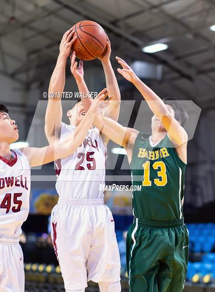 Thumbnail 1 in Lowell vs. Harbor (Aptos / S.C. Warriors NorCal Invitational) photogallery.