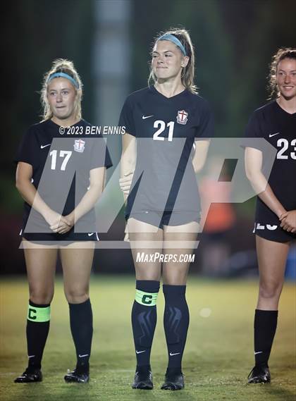Thumbnail 2 in First Presbyterian Day vs Stratford Academy (GIAA 4A Championship) photogallery.