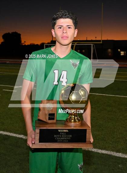 Thumbnail 1 in Highland Prep West vs. Red Rock (AIA 1A Final - Awards) photogallery.