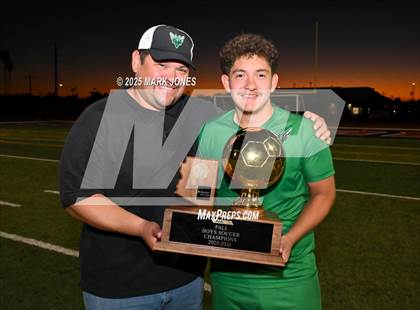 Thumbnail 3 in Highland Prep West vs. Red Rock (AIA 1A Final - Awards) photogallery.