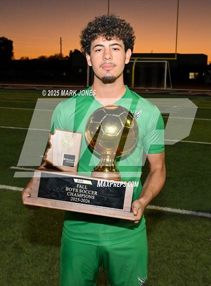 Thumbnail 1 in Highland Prep West vs. Red Rock (AIA 1A Final - Awards) photogallery.