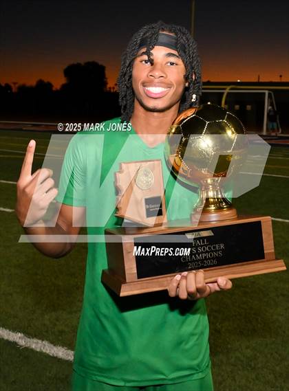 Thumbnail 1 in Highland Prep West vs. Red Rock (AIA 1A Final - Awards) photogallery.