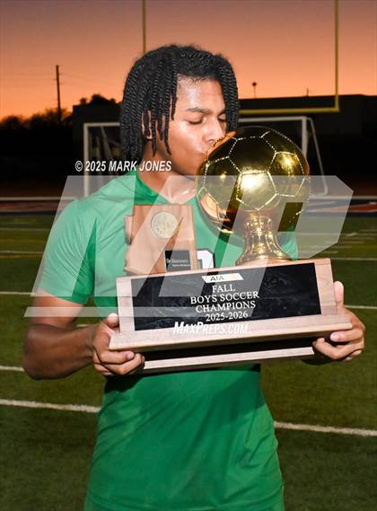 Thumbnail 1 in Highland Prep West vs. Red Rock (AIA 1A Final - Awards) photogallery.