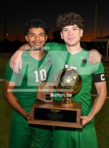 Thumbnail 2 in Highland Prep West vs. Red Rock (AIA 1A Final - Awards) photogallery.