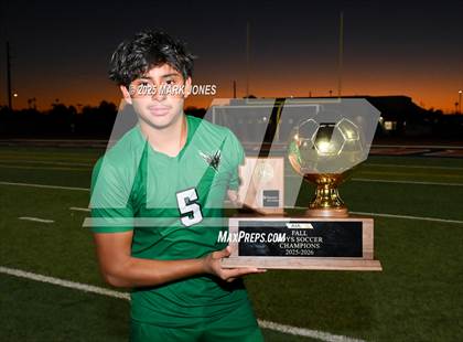 Thumbnail 3 in Highland Prep West vs. Red Rock (AIA 1A Final - Awards) photogallery.