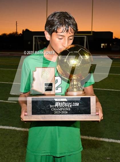 Thumbnail 1 in Highland Prep West vs. Red Rock (AIA 1A Final - Awards) photogallery.