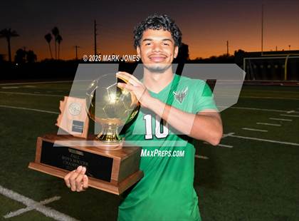 Thumbnail 3 in Highland Prep West vs. Red Rock (AIA 1A Final - Awards) photogallery.