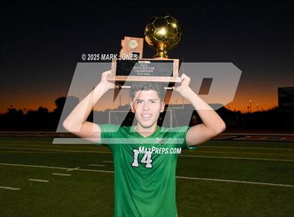 Thumbnail 3 in Highland Prep West vs. Red Rock (AIA 1A Final - Awards) photogallery.