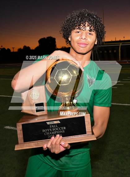 Thumbnail 1 in Highland Prep West vs. Red Rock (AIA 1A Final - Awards) photogallery.