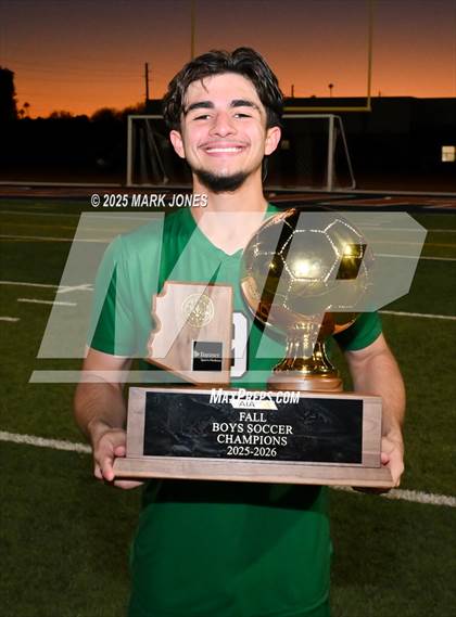 Thumbnail 2 in Highland Prep West vs. Red Rock (AIA 1A Final - Awards) photogallery.