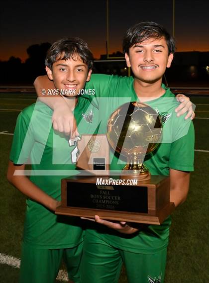 Thumbnail 3 in Highland Prep West vs. Red Rock (AIA 1A Final - Awards) photogallery.